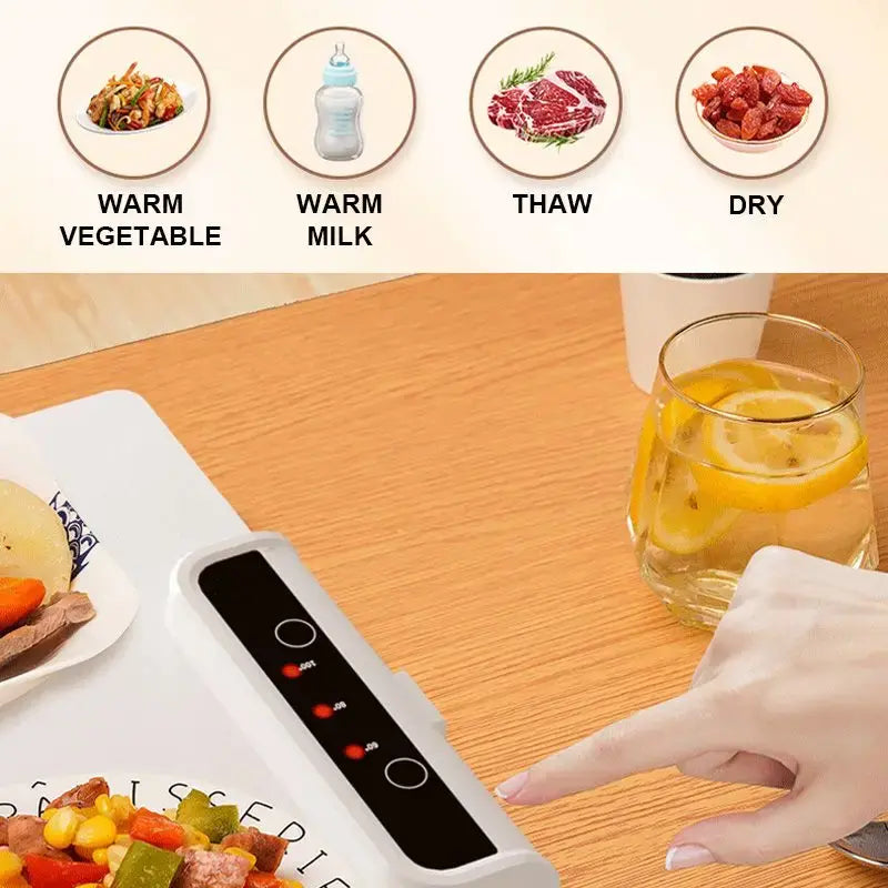 WarmServe - Portable Heating Tray